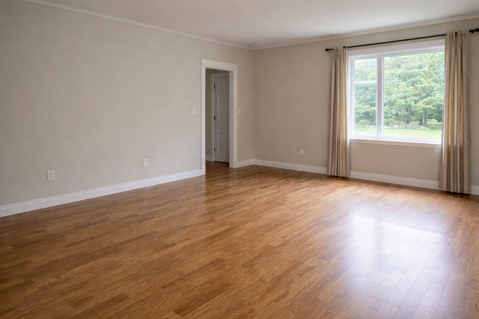 Estate cleanout services Moncton preparing empty home interior for sale