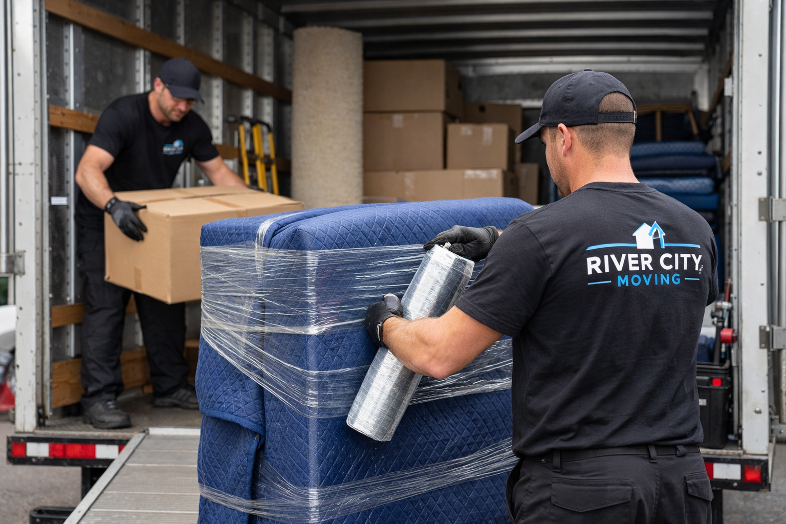 Residential moving services in Greater Moncton by River City Moving